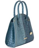 Brahmin Rosetta Medium Leather Satchel