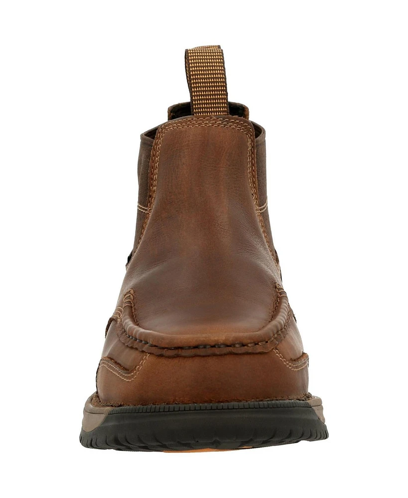 Georgia Boot Men's Athens 360 Steel Toe Waterproof Chelsea