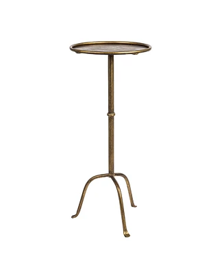 Creative Co-op 12.3" Metal Martini Cocktail Table