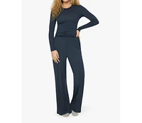 WeWoreWhat Women's Long Sleeve Crewneck Top