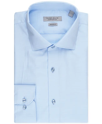 Perry Ellis Portfolio Men's Twill Dress Shirt