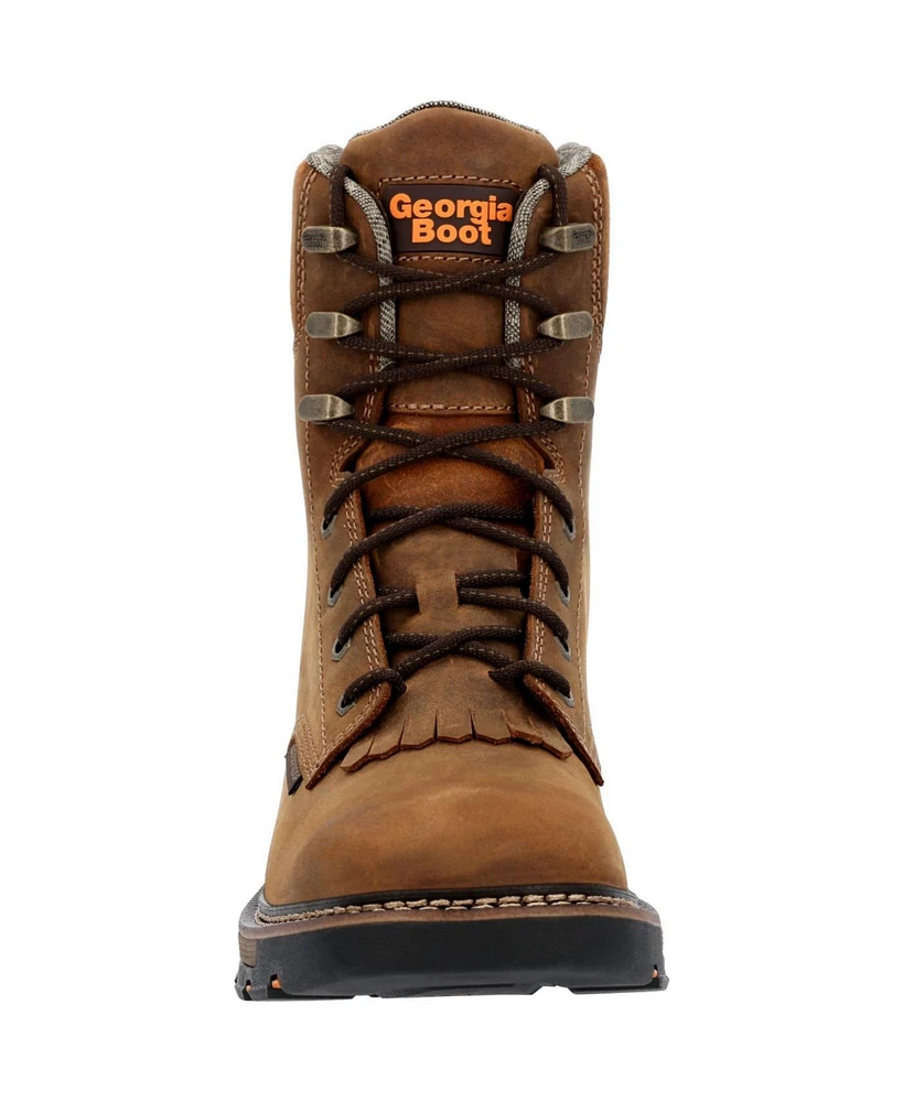 Georgia Boot Men's Carbo-Tec Flx Alloy Toe Waterproof Lacer Work