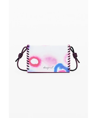 Desigual Women's Medium crossbody wallet with stitching