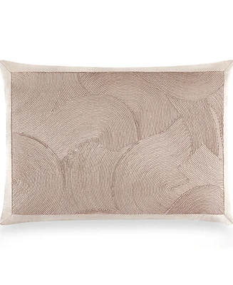 Donna Karan Home Cord Swirl Decorative Pillow, 14" x 20"