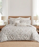 Levtex Becker Reversible 3-Pc. Comforter Set, Full/Queen