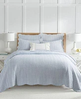 Levtex Martha Stripe Reversible 3 Pc. Quilt Sets
