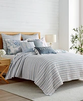 Levtex Coral Landing Reversible 3-Pc. Quilt Set, Full/Queen