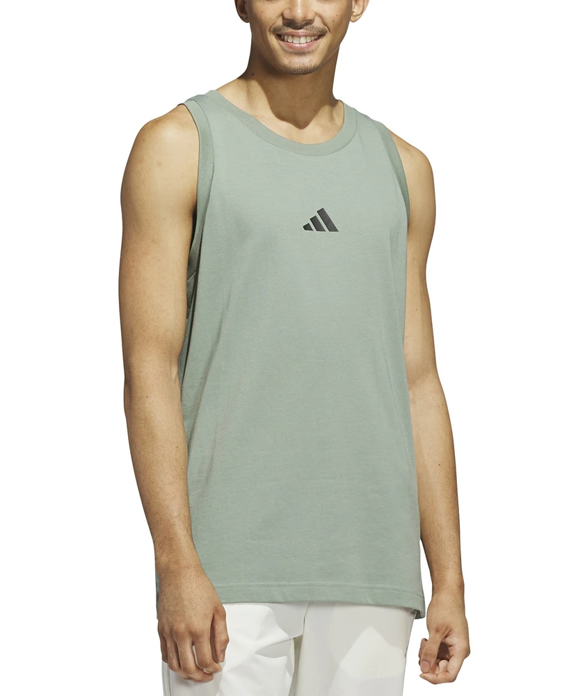 adidas Men's One Rep At A Time Regular-Fit Graphic Tank