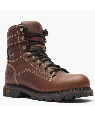 Georgia Boot Amp Lt Logger Women's Alloy Toe Waterproof Low Heel