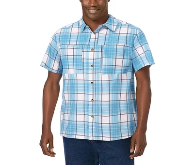 KingSize Men's Double Pocket Short Sleeve Performance Shirt