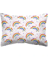 Dream Factory Unicorn Rainbow 3-Pc. Sheet Set, Twin