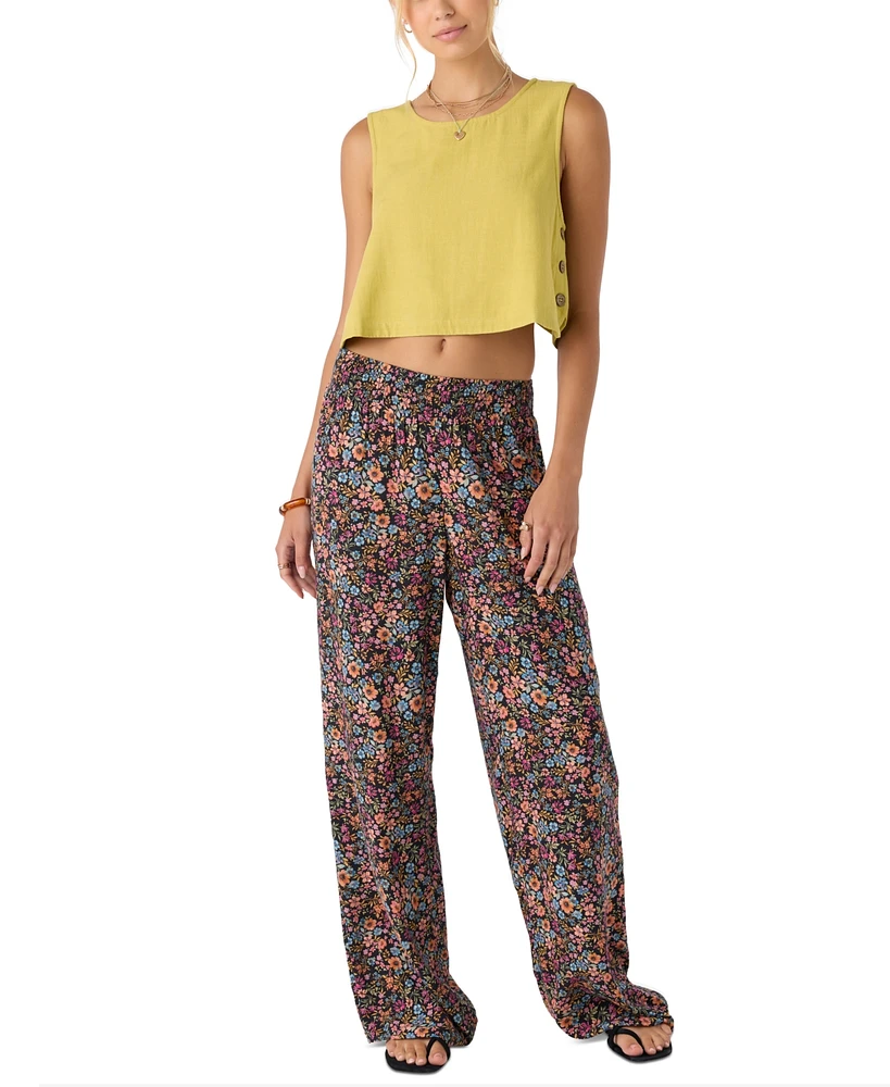 O'Neill Juniors' Jonie Floral Ditsy-Print Pants