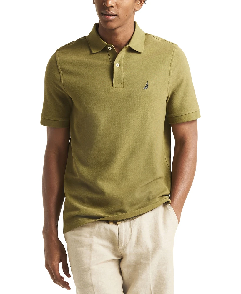 Nautica Men's Classic Fit Deck Performance Polo Shirt