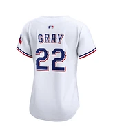 Nike Women's Jon Gray White Texas Rangers Home Limited Jersey