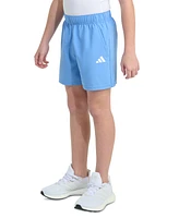 adidas Big Boys Essentials Elastic-Waistband Small-Logo Woven Shorts