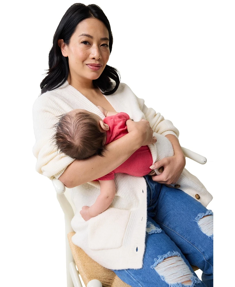 Ingrid + Isabel Maternity Button Front Cardigan Sweater