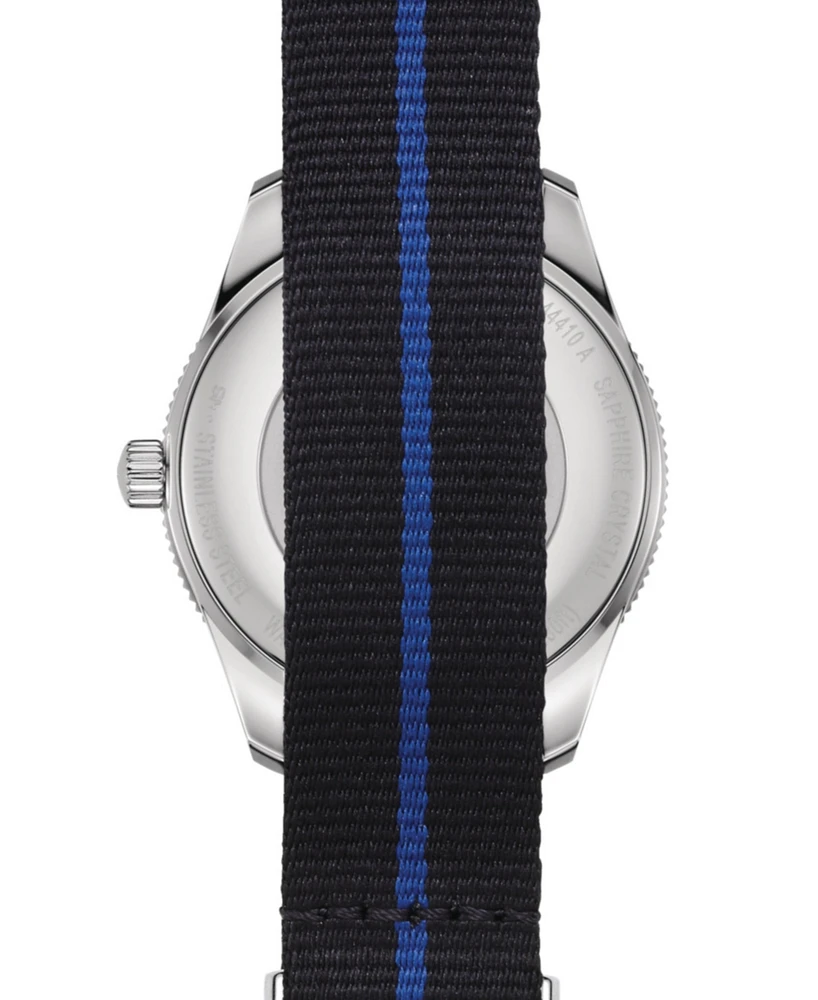 Certina Men's Swiss Ds Heritage Blue Nato Strap Watch 41mm