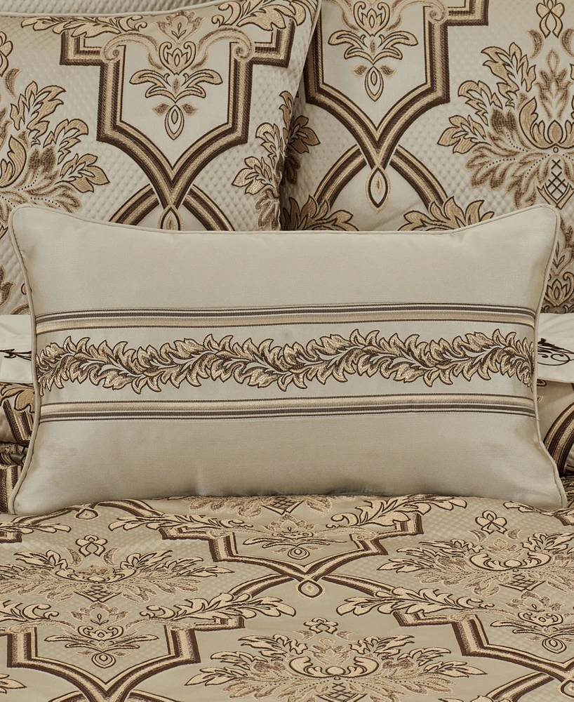 J Queen New York Gold Coast Boudoir Decorative Pillow, 14" x 21"