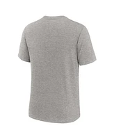 Nike Men's Heather Gray Oregon Ducks Legacy Arch Tri-Blend T-Shirt