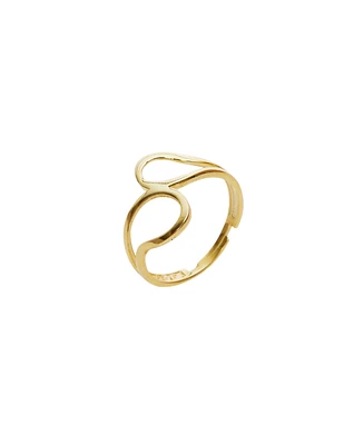 Spero London Intercepting Circles New Sterling Silver Ring