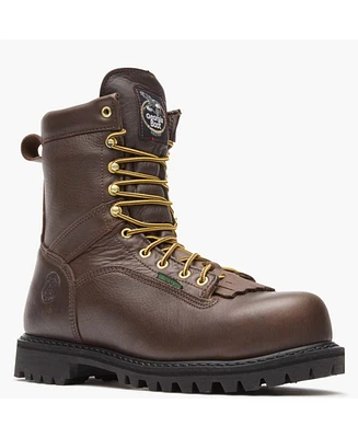 Georgia Boot Lace-to-Toe Steel Toe Waterproof Work