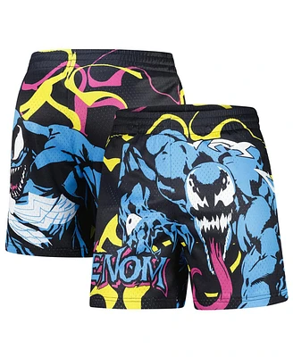 Lids Men's Black Venom Big Print Mesh Shorts