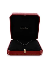 Pre-Owned Cartier Mini Etincelle de Cartier Heart Pendant Necklace 18K White Gold with Diamonds