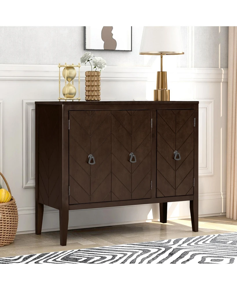 Sideboard with Adjustable Shelf