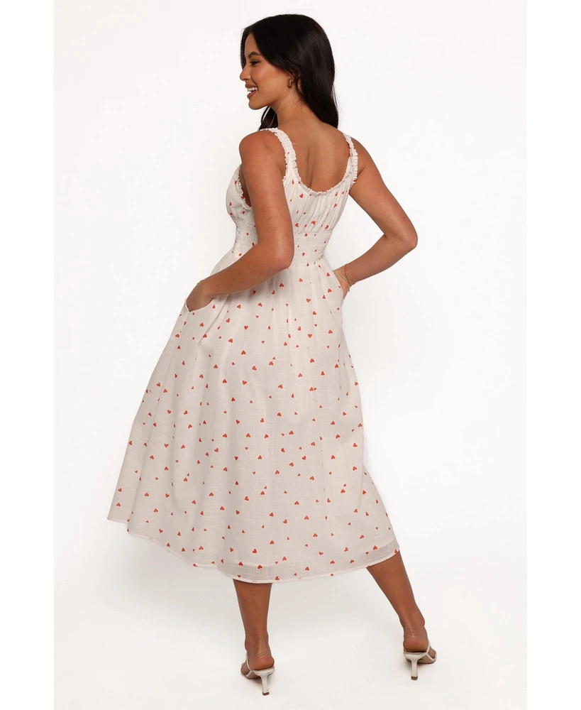 Petal and Pup Women's Auguste Midi Dress