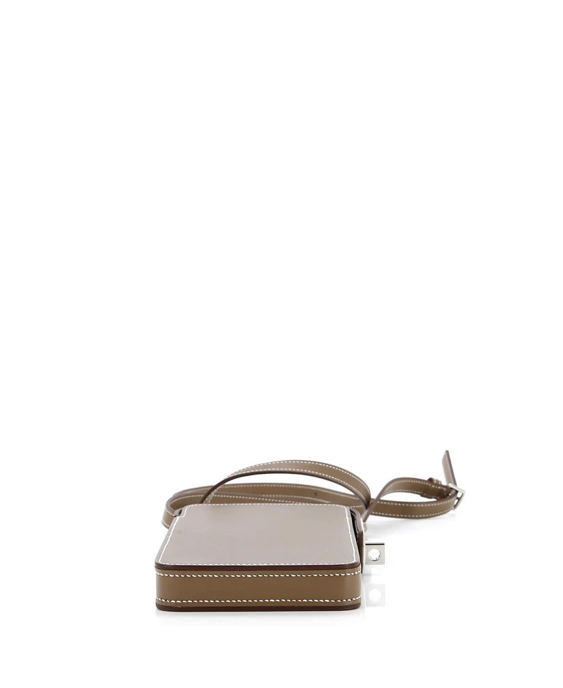 Pre-Owned Hermes Hac a Box Phone Case Tadelakt