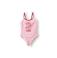 Cotton On Little Girls Helen Frill Back One Piece