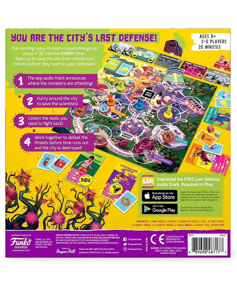 Last Defense! Funko Board Game | For 2-6 Players