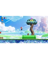 Nintendo Switch White Oled Console with Super Mario Bros. Wonder, Nso 12 Month Family Membership, MightySkins Console and Controller Skin Voucher, and