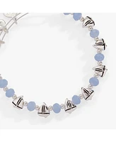 Alex and Ani Sailboat Beaded Bangle Bracelet