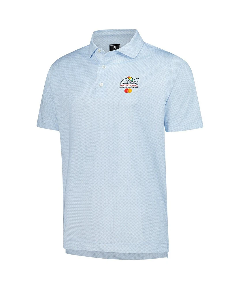 FootJoy Men's White Arnold Palmer Invitational ProDry Loop Print Lisle Polo Shirt