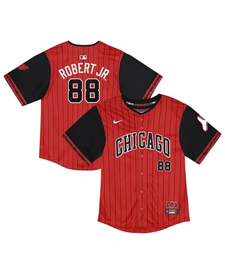Outerstuff Toddler Luis Robert Jr. Red/Black Chicago White Sox City Connect 2025 Limited Player Jersey