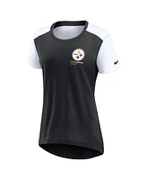 Nike Women's Black Pittsburgh Steelers Performance Fashion T-Shirt