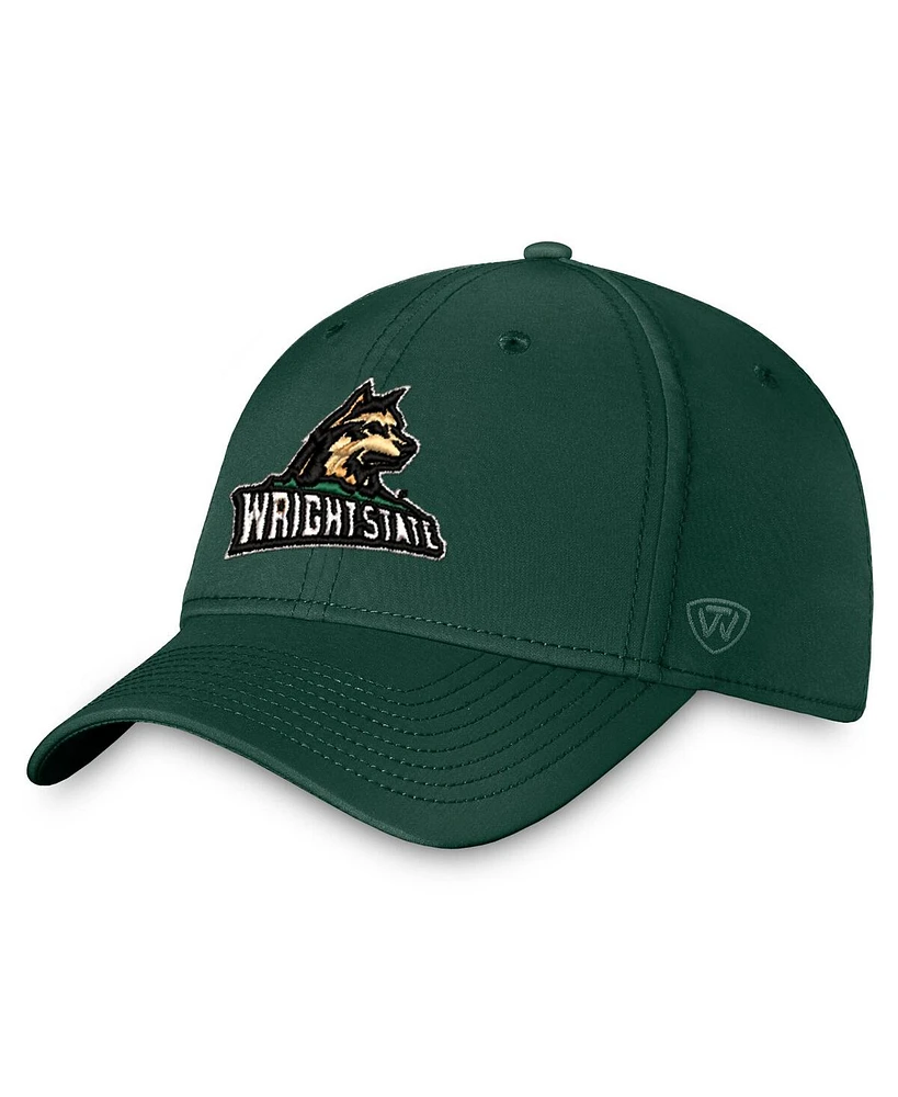 Top of the World Men's Green Wright State Raiders Reflex Performance Flex Hat