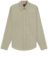 Boss by Hugo Men's Cotton Poplin Regular-Fit Dress Shirt