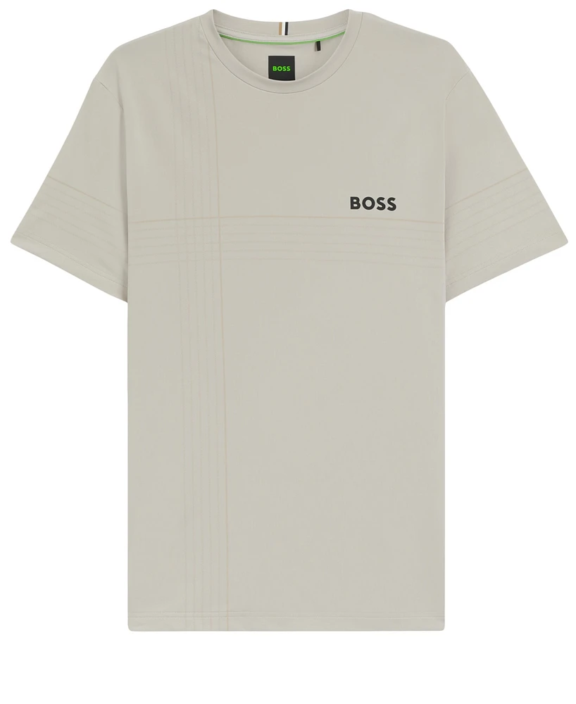 Boss by Hugo Men's Stretch-Jersey Slim-Fit T-Shirt