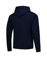 Fanatics Unlabeled Men's Navy Byu Cougars Fleece Pullover Hoodie