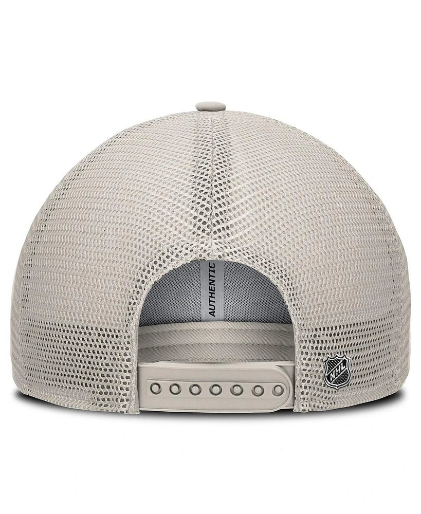 Fanatics Women's Tan Buffalo Sabres Authentic Pro Road Trucker Adjustable Hat