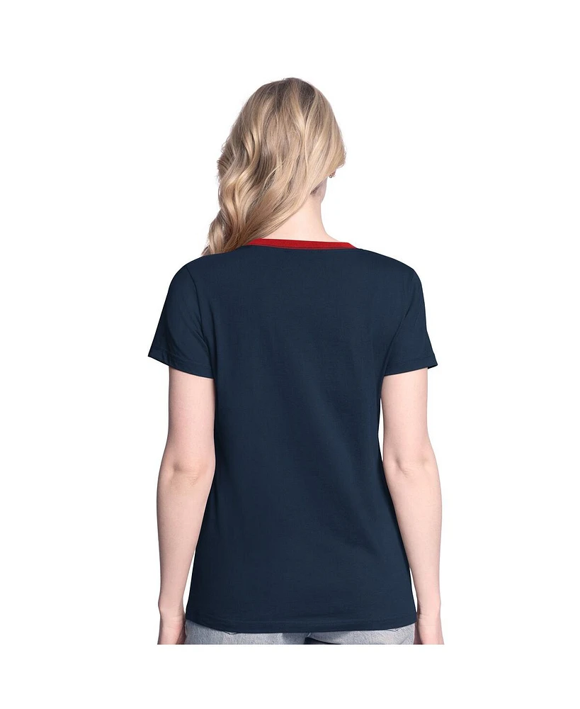 G-iii 4Her by Carl Banks Women's Navy St. Louis Cardinals Pitch T-Shirt