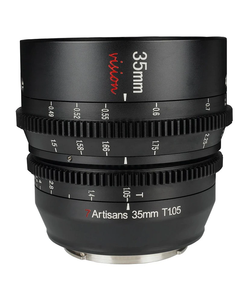 7artisans Photoelectric 25mm T1.05 Vision Cine Lens for Canon Rf, Black