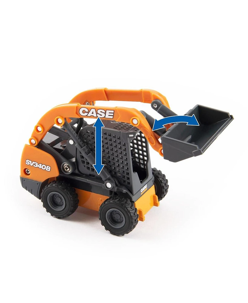 1/32 Case Skidsteer, Livestock and Shed Set