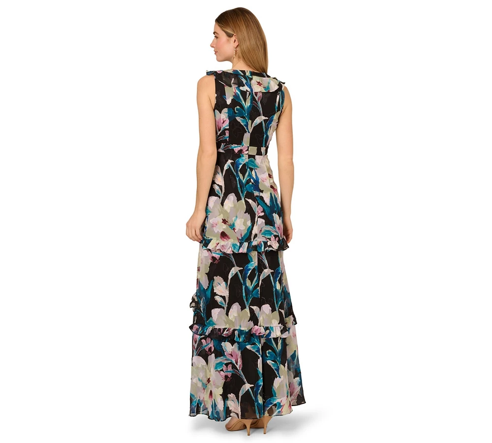 Adrianna Papell Women's Sleeveless Mermaid Dress