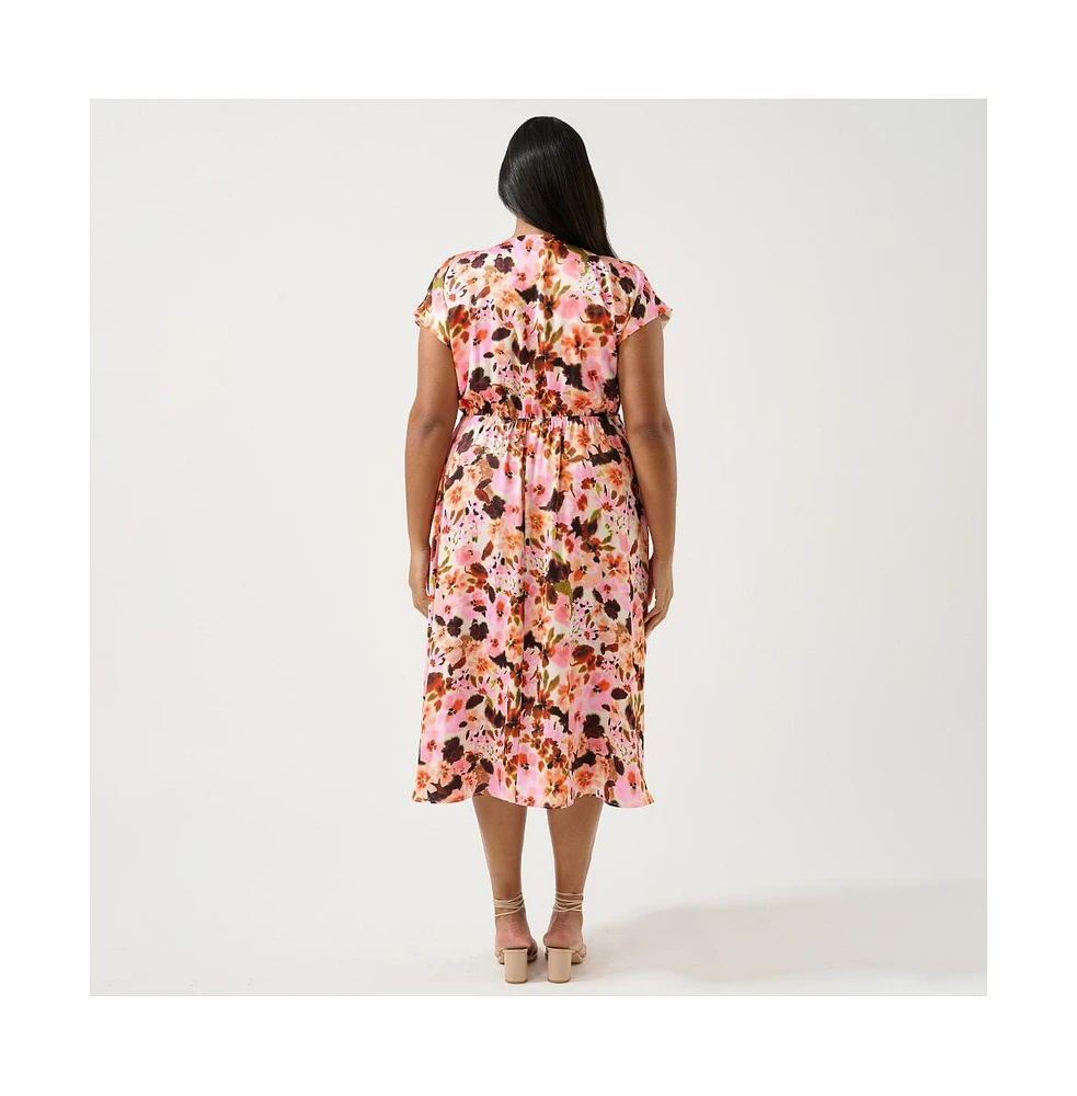 Atreides Floral Midi Dress