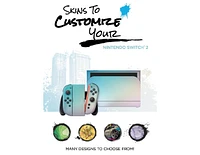 Nintendo Switch 2 Video Game Console with Zelda Breath of the Wild, Pro Controller and MightySkins Code Bundle