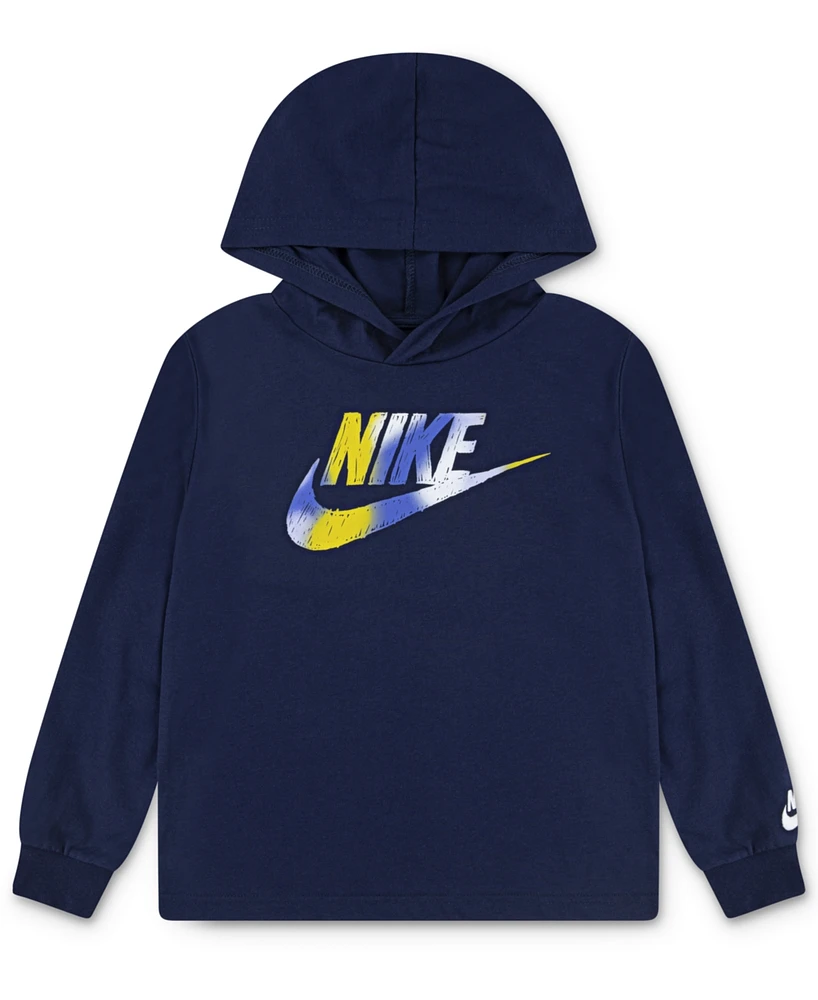 Nike Toddler & Little Boys Club Revealed Hooded Long-Sleeve Top