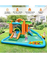 7 in 1 Inflatable Water Slide Park